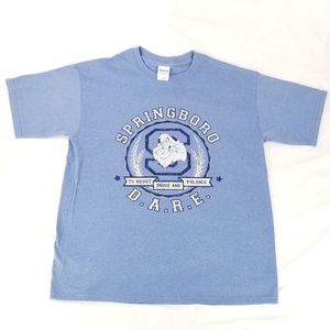 Springboro High School DARE T-Shirt Size Large